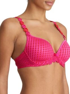 MARIE JO Avero Padded Heartshape Bra - Electric Pink -FREYA Shop 0100416elp 20side