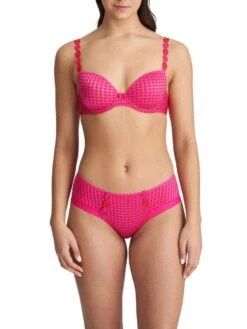 MARIE JO Avero Padded Plunge Bra - Electric Pink -FREYA Shop 0100418elp 20full