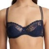 MARIE JO Jane Half Padded Balcony Bra - Velvet Blue -FREYA Shop 0101335vel 20front 20