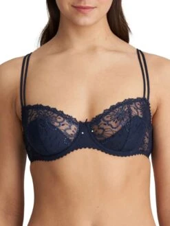 MARIE JO Jane Half Padded Balcony Bra - Velvet Blue