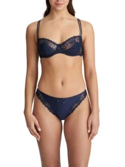 MARIE JO Jane Half Padded Balcony Bra - Velvet Blue -FREYA Shop 0101335vel 20full 20