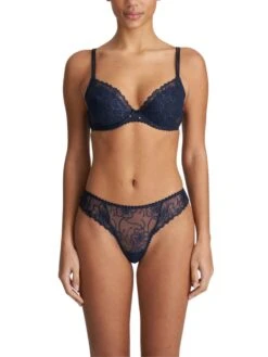 MARIE JO Jane Push Up Bra - Velvet Blue -FREYA Shop 0101337velfull 20