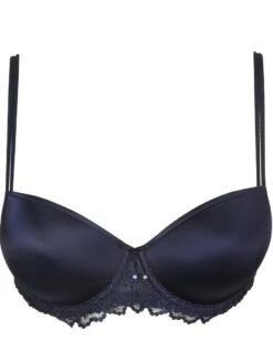 MARIE JO Jane Padded Balcony Bra - Velvet Blue -FREYA Shop 0101339vel 20plain