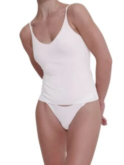 Sloggi ZERO Feel 2.0 Spaghetti Top - Silk White -FREYA Shop 117