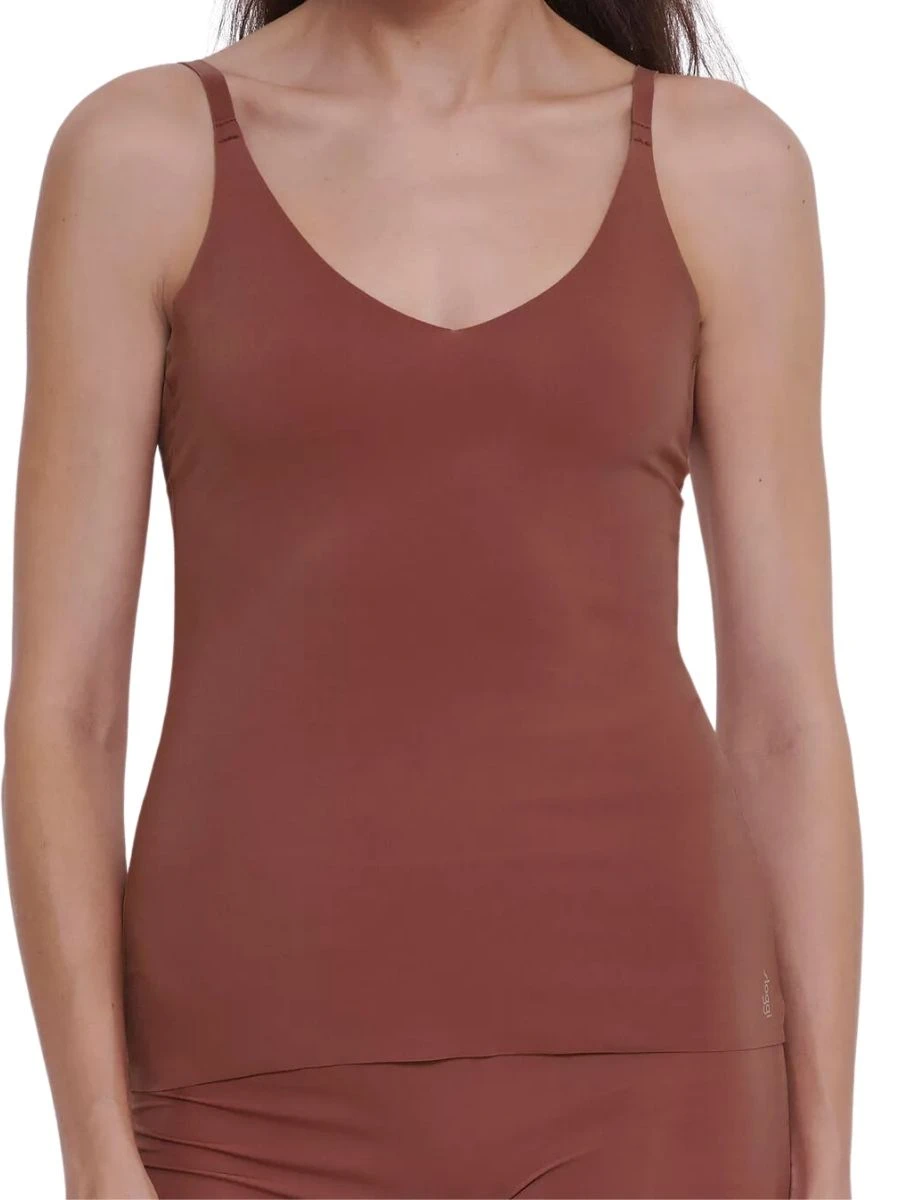 Sloggi ZERO Feel 2.0 Spaghetti Top - Burnt Henna 3 Sloggi ZERO Feel 2.0 Spaghetti Top - Burnt Henna