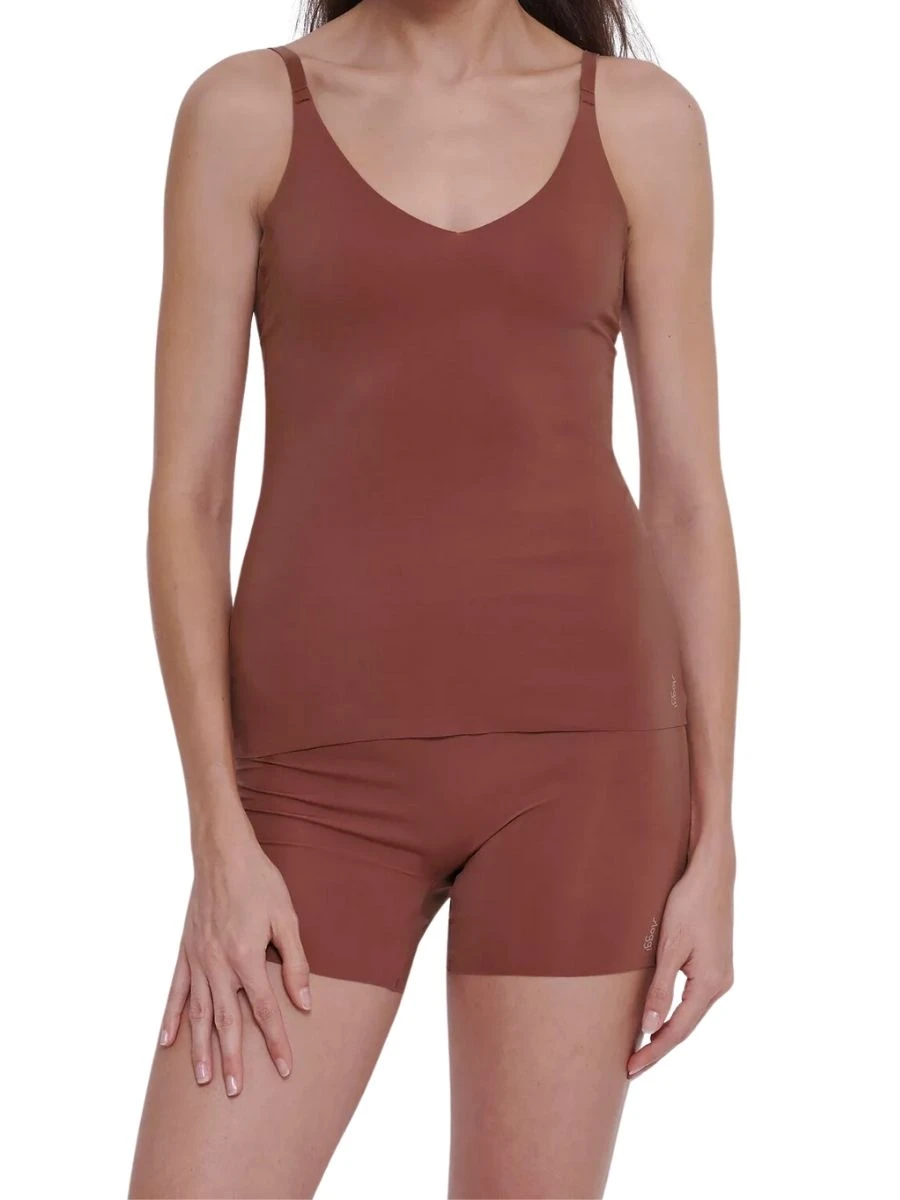 Sloggi ZERO Feel 2.0 Spaghetti Top - Burnt Henna 5 Sloggi ZERO Feel 2.0 Spaghetti Top - Burnt Henna - Image 3
