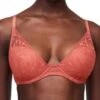 Passionata Thelma Plunge T-Shirt Bra - Orange Brule -FREYA Shop 194