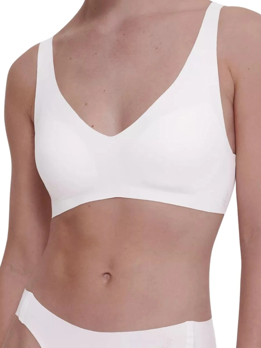 Sloggi ZERO Feel 2.0 Soft Bra - Silk White 3 Sloggi ZERO Feel 2.0 Soft Bra - Silk White