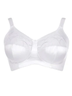 ELOMI Cate Soft Cup Bra - White -FREYA Shop 4033 whe 20no 20model