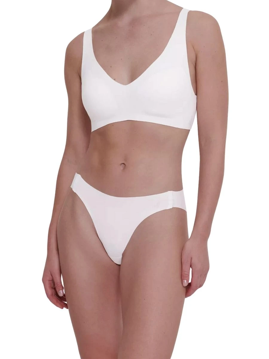 Sloggi ZERO Feel 2.0 Soft Bra - Silk White 5 Sloggi ZERO Feel 2.0 Soft Bra - Silk White - Image 3