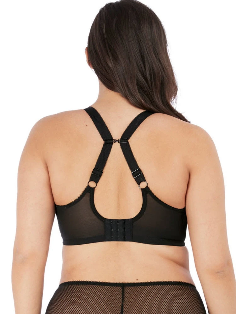 ELOMI Charley Plunge Bra - Jet 4 ELOMI Charley Plunge Bra - Jet - Image 2