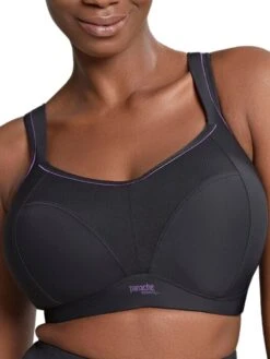 Panache Non Wired Sports Bra - Black