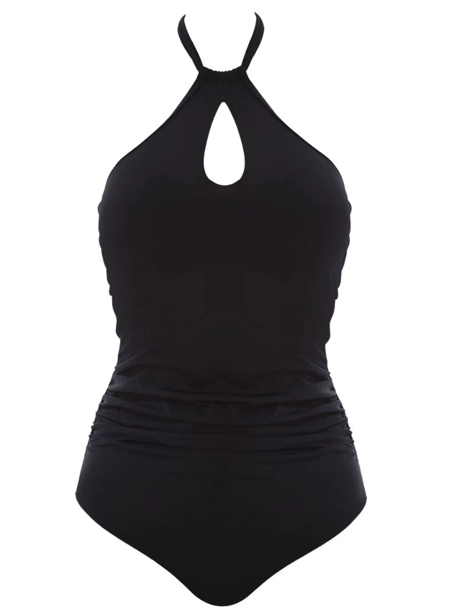 FREYA Remix Halterneck Swimsuit - Black 5 FREYA Remix Halterneck Swimsuit - Black - Image 3