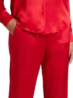 Aubade Toi Mon Amour Silk Pants - Rouge Passion -FREYA Shop AubadeQS60ToiMonNightwearS