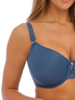 FANTASIE Reflect Moulded Spacer Bra - Evening Blue -FREYA Shop BraFor Me Fantasie Lingerie Reflect Evening Blue EVE FL101810 FC