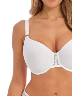 FANTASIE Reflect Moulded Spacer Bra - White -FREYA Shop BraFor Me Fantasie Lingerie Reflect White WHE FL101810 FC