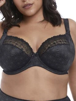 ELOMI Kim Side Support Plunge Bra - Black