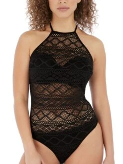 FREYA Sundance High Neck Swimsuit - Black