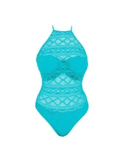 FREYA Sundance High Neck Swimsuit - Deep Ocean -FREYA Shop BraForMe Freya Sundance High Neck Swimsuit AS3974DON P