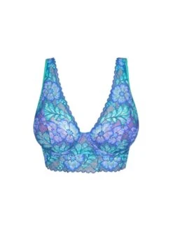 Morro Bay Half Padded Plunge Bra - Mermaid Blue -FREYA Shop BraForMe PrimaDonna Lingerie Bras Morro Bay Mermaid Blue MMB 0142264 P