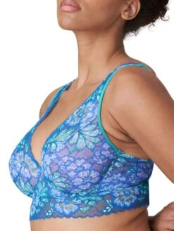 Morro Bay Half Padded Plunge Bra - Mermaid Blue -FREYA Shop BraForMe PrimaDonna Twist Bra Lingerie 0142264 S
