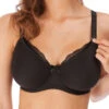 FREYA Pure Nursing Drop Cup Bra - Black -FREYA Shop BraForMe Pure AA1581 UW Moulded Nursing Bra BLK Black F 569febc1 383a 4284 a26a f7a295538445