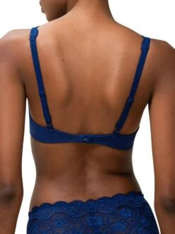 Triumph Amourette 300 WHP Half Cup Bra - Deep Water -FREYA Shop BraForMe Triumph Amourette WHP 300 X Deep Water 6722 B