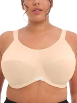 ELOMI Energise Sports Bra - Nude