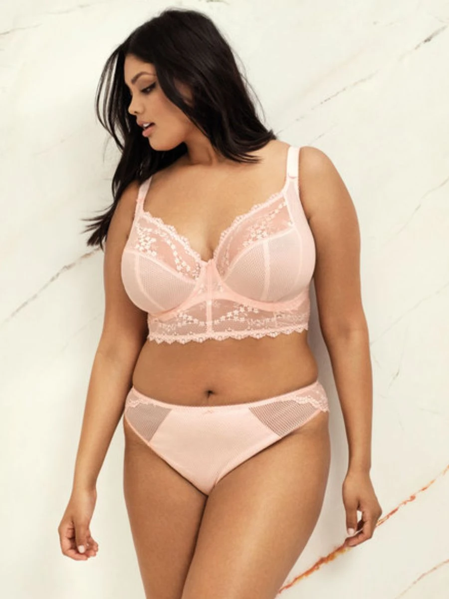 ELOMI Charley Bralette - Ballet Pink 4 ELOMI Charley Bralette - Ballet Pink - Image 2