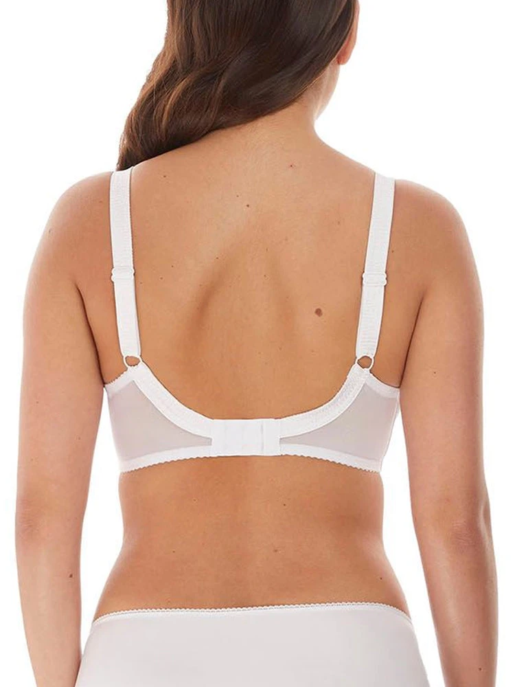 FANTASIE Belle Balcony Bra - White 6 FANTASIE Belle Balcony Bra - White - Image 4