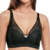 FREYA Daisy Lace Bralette - Noir -FREYA Shop Freya Daisy Lace 5134 Noir Front