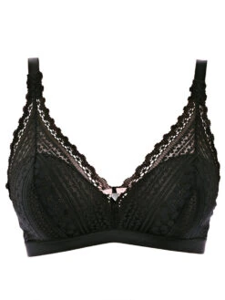 FREYA Daisy Lace Bralette - Noir -FREYA Shop Freya Daisy Lace 5134 Noir No Model