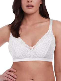 FREYA Daisy Lace Bralette - White