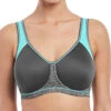 FREYA Sonic Moulded Spacer Sports Bra - Carbon -FREYA Shop Freya Sonic 4892 Sonic Front