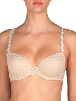 MARIE JO Avero Padded Plunge Bra - Caffé Latte