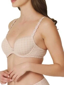 MARIE JO Avero Padded Plunge Bra - Caffé Latte 8 MARIE JO Avero Padded Plunge Bra - Caffé Latte -FREYA Shop Marie Jo Round Bra 0100418 Caffe Latte Sided