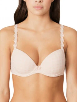 MARIE JO Avero Padded Plunge Bra - Pearly Pink