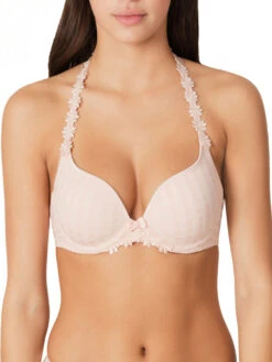 MARIE JO Avero Padded Heartshape Bra - Pearly Pink -FREYA Shop Marie Jo Sweetheart Bra 0100416 Pearly Pink Front Cross