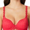 MARIE JO Avero Padded Heartshape Bra - Scarlet -FREYA Shop Marie Jo Sweetheart Bra 0100416 Scarlet Front