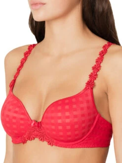 MARIE JO Avero Padded Heartshape Bra - Scarlet -FREYA Shop Marie Jo Sweetheart Bra 0100416 Scarlet Side