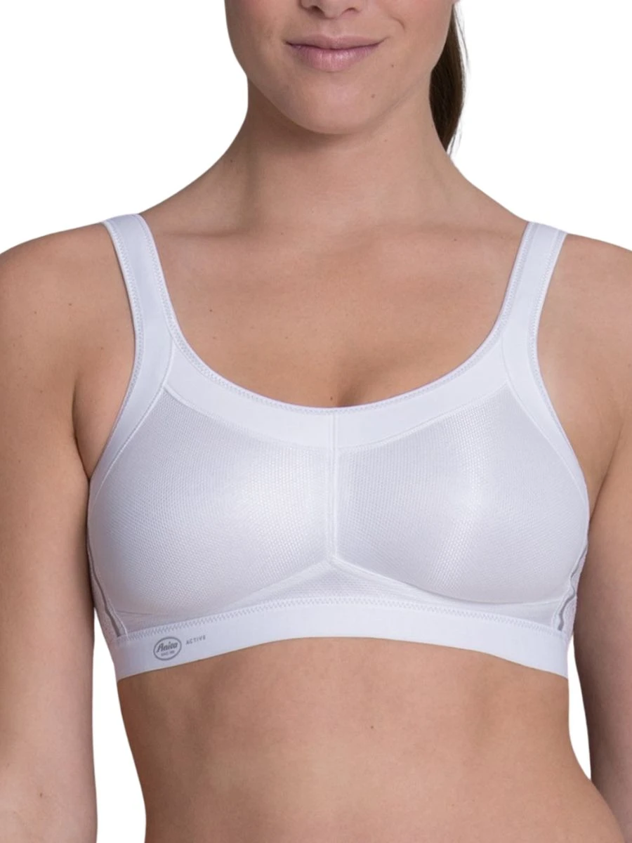 ANITA Momentum Sports Bra - White 3 ANITA Momentum Sports Bra - White
