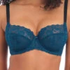 FREYA Offbeat Side Support Bra - Poseidon -FREYA Shop aa5451 psn primary freya lingerie offbeat poseidon underwired side support bra