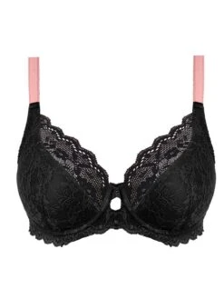 FREYA Offbeat Plunge Bra - Black -FREYA Shop aa5452 blk cut freya lingerie offbeat black underwired plunge bra 6f5094f3 d4f5 4783 924d 7836f1efdf89