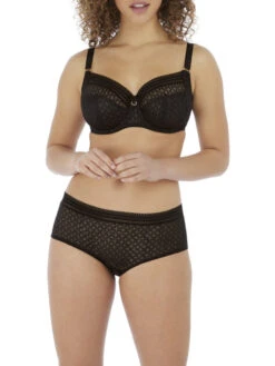 FREYA Viva Lace Side Support Bra - Lace Noir -FREYA Shop aa5641 lnr alt1 freya lingerie viva lace noir underwired side support bra