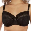 FREYA Viva Lace Side Support Bra - Lace Noir -FREYA Shop aa5641 lnr front 20 20freya lingerie viva lace noir underwired side support bra