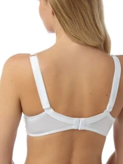 Underwired Satin Bra - White -FREYA Shop br07892 white back