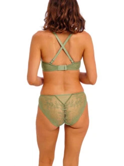 Wacoal Sensu Lace Plunge Bra - Silk Green 16 Wacoal Sensu Lace Plunge Bra - Silk Green -FREYA Shop brafoeme wacoal sensu lace WE601202 GEN 4b