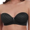FREYA Cameo Strapless Moulded Bra - Black 1 FREYA Cameo Strapless Moulded Bra - Black -FREYA Shop braforme aa3163 blk freya lingerie cameo black underwired deco strapless moulded bra f