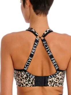FREYA High-Octane Sports Bra - Pure Leopard -FREYA Shop braforme active freya high octane 401003 pld back1