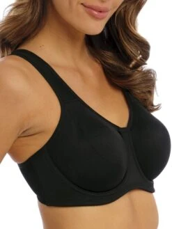 Wacoal Simone Sports Bra -FREYA Shop braforme active wacoal simone 855170 blk side
